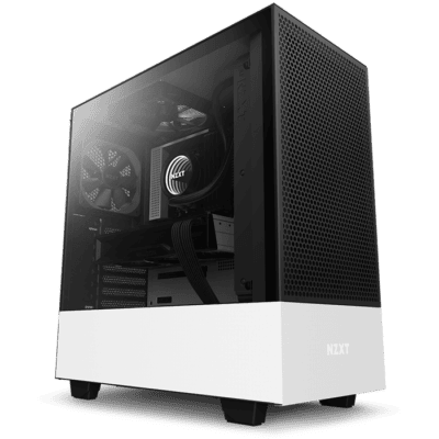 NZXT Starter Pro PC H510 Flow Prebuilt Mid-Tower Gaming PC | BLK,WHT