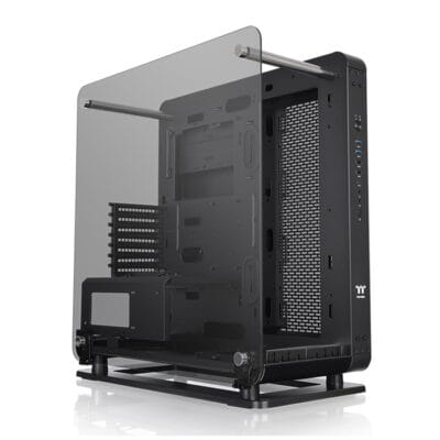Thermaltake Core P6 Tempered Glass Mid Tower Chassis, Black | CA-1V2-00M1WN-00