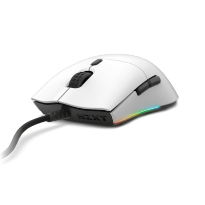 NZXT Lift Ambidextrous Optical White Gaming mouse | MS-1WRAX-WM