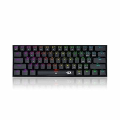 Redragon K630RGB Gaming Mechanical Keyboard 61 Keys Compact Mechanical Keyboard, Pro Driver Support | K630RGB-1