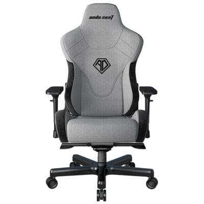 Anda Seat T-Pro II Premium Ergonomic Office Chair, Grey / Black | AD12XLLA-01-GB-F