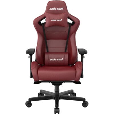 Anda Seat Kaiser II Series Premium Gaming Style Office Chair, Maroon | AD12XL-02-AB-PV/C-A02