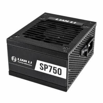 Lian Li SP750 750W 80 Plus Gold Certified Power Supply, Fully Modular, Active PFC, SFX Form Factor | G89.SP750B.00UK