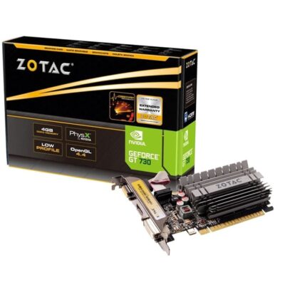 ZOTAC GeForce GT 730 4GB Zone Edition Graphics card | ZT-71115-20L