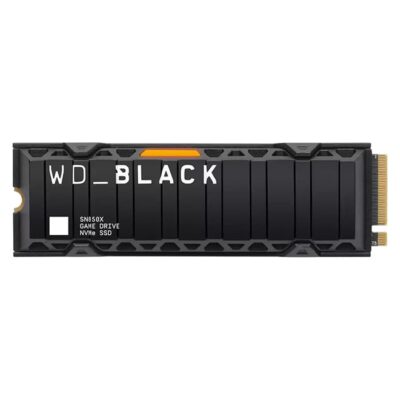 WD Black SN850X NVMe 2TB Internal SSD with Heat sink M.2 PCIe Gen4 x4 | WDS200T2XHE