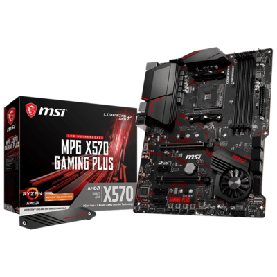 MSI MPG X570 Gaming Plus Motherboard (AMD AM4, PCIe 4.0, DDR4, SATA 6Gb/s, M.2, USB 3.2 Gen 2, HDMI, ATX | MSI MPG X570 Gaming Plus Motherboard (AMD AM4, PCIe 4.0, DDR4, SATA 6Gb/s, M.2, USB 3.2 Gen 2, HDMI, ATX | 911-7C37-040