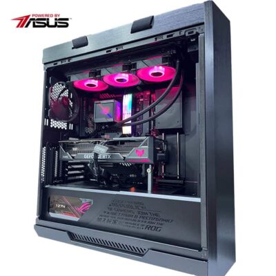 Asus Rog Build Gaming PC-Intel Core i9 14900K, Nvidia RTX 4090, 64GB(4*16) RAM 6000MHz, 2TB GEN 4 SSD, 1200W Platinum PSU