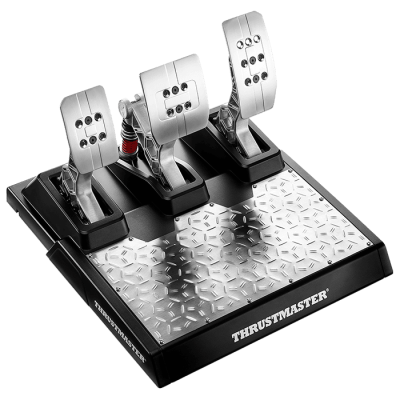 Thrustmaster T-LCM Gaming Pedal Set Controller, Three-Pedal System, Heavy Duty Metal Construction, Supports Windows 10, PC, PS3, PS4 & Xbox One, Xbox Series X | TM-PEDAL-TLCM-PRO