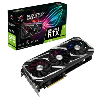 Asus ROG Strix GeForce RTX 3050 OC Edition 8GB GDDR6 Graphics card | 90YV0HI1-M0NA00