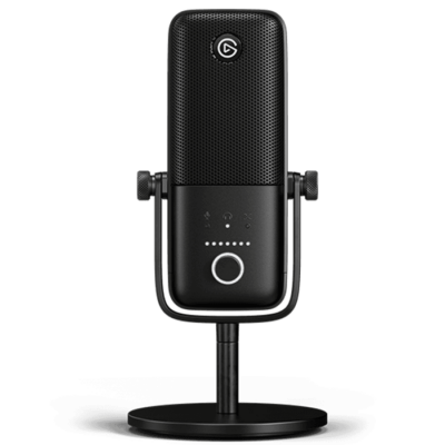 Corsair Elgato Wave:3 – USB Condenser Microphone and Digital Mixer for Streaming, Recording, Podcasting – Clipguard, Capacitive Mute, Plug & Play for PC / Mac | 10MAB9901