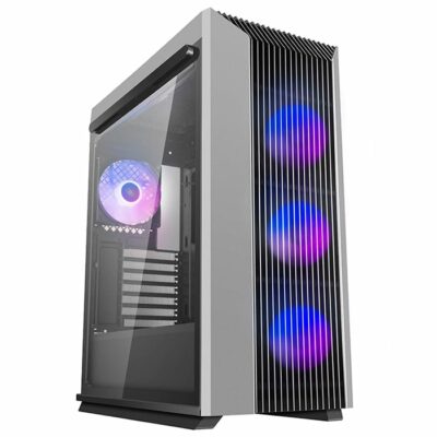 DeepCool CL500 ADD-RGB 4F Magnetic Side Panel with Tempered Glass with 120mm 4 A-RGB Fans Mid-Tower ATX Computer Case | R-CL500-BKNMA4N-A-1