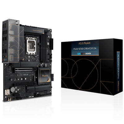 Asus ProArt B760-CREATOR D4 LGA 1700 Intel ATX Motherboard | 90MB1DU0-M0EAY0