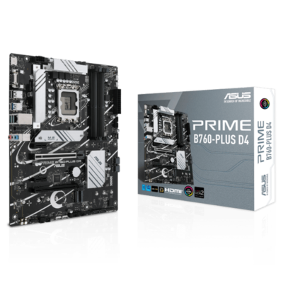 Asus Prime B760-PLUS D4 LGA 1700 Intel ATX Motherboard | 90MB1CW0-M0EAY0