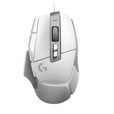 Logitech G502 X Plus Wired Gaming Mouse, White | 910-006147