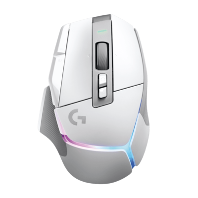 Logitech G502 X Plus Wireless RGB Gaming Mouse, White | 910-006172