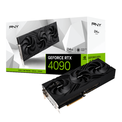 PNY GeForce RTX 4090 24GB VERTO Triple Fan DLSS 3 Graphics card | VCG409024TFXPB1