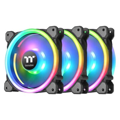 Thermaltake Riing Trio 12 RGB Radiator Fan TT Premium Edition (3-Fan Pack) | CL-F072-PL12SW-A