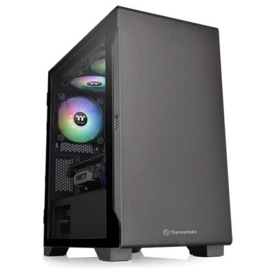 Thermaltake S100 Tempered Glass Micro Chassis | CA-1Q9-00S1WN-00