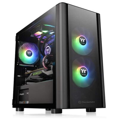 Thermaltake V150 Tempered Glass Micro Chassis | CA-1R1-00S1WN-00