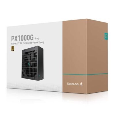 DeepCool PX1000G 1000W 80 PLUS Gold, ATX 3.0 Power Supply | R-PXA00G-FC0B-UK