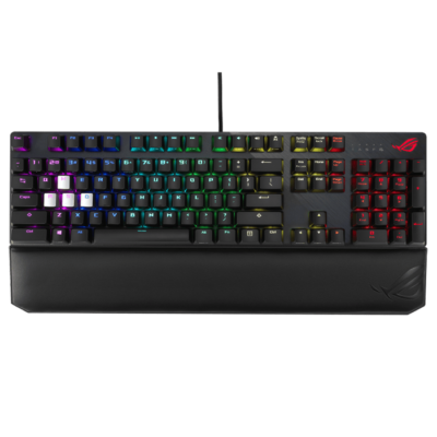 Asus ROG Strix Scope Deluxe RGB wired mechanical gaming keyboard with Cherry MX switches
