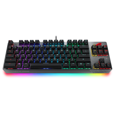 Asus ROG X806 Strix Scope NX TKL wired mechanical RGB gaming keyboard for FPS games, NX Red switches