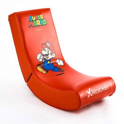 X Rocker Nintendo Super Mario Bros Video Rocker – JOY Collection (Red, Mario) LED Gaming Chair | 61205