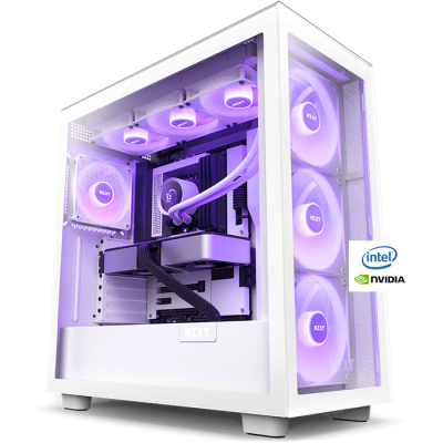 NZXT Pro : one H7 RTX 4070 Prebuilt Gaming PC