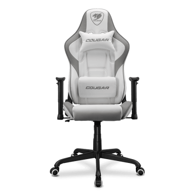 Cougar Armor Elite ergonomic and adjustable Gaming chair, White | CG-CHAIR-ARMOR-ELITE-WHT