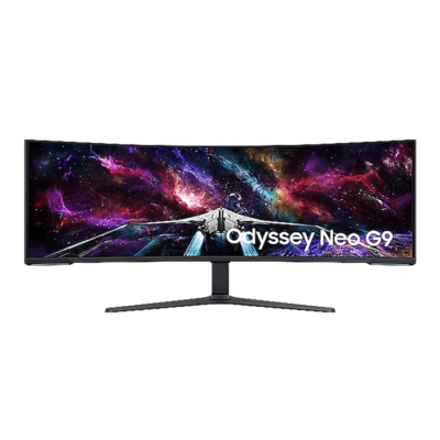 SAMSUNG 57″ Odyssey Neo G9 G95NC Dual UHD Curved Gaming Monitor, Quantum Matrix, 240Hz / 1ms(GTG), 1B Color, Display HDR1000 , AMD FreeSync Premium Pro, HDMI / DP / USB Hub 3.0, White | LS57CG952NMXUE