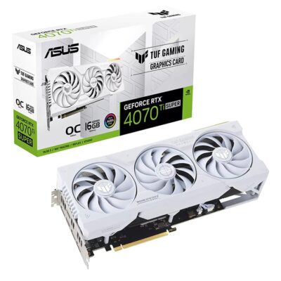 Asus TUF Gaming GeForce RTX 4070 Ti SUPER 16GB GDDR6X White OC Edition