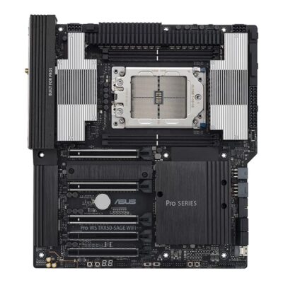Asus Pro WS TRX50-SAGE WIFI AMD sTR5 CEB Workstation Motherboard, AMD TRX50 Chipset, 4x DIMM DDR5 / 1TB Max Memory, 3x M.2 Slot, 5x PCIe x16 Slot | 90MB1FZ0-M0EAY0
