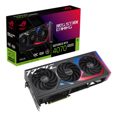Asus ROG Strix GeForce RTX 4070 SUPER 12GB GDDR6X OC Edition Graphics card | 90YV0KD0-M0NA00