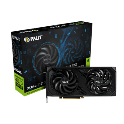 Palit GeForce RTX 4070 SUPER Dual 12GB GDDR6X Graphics card | NED407S019K9-1043D