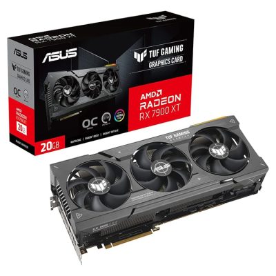 Asus TUF Gaming Radeon RX 7900 XT OC Edition 20GB GDDR6 Graphics card | 90YV0IV1-M0NA00