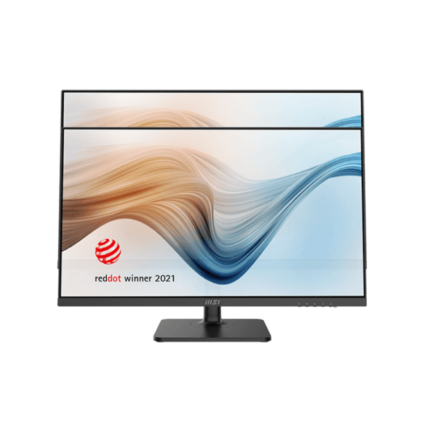 MSI Modern MD272XP Business Monitor, 27" FHD IPS Display, 100Hz Refresh Rate, 1ms (MPRT) Response Time, AMD FreeSync Technology, 16.7M Display Colors, KVM Switch Design, Black | 9S6-3PB19H-077 - Image 2
