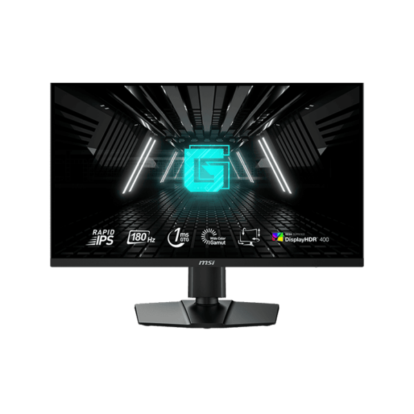 MSI G274QPF E2 Gaming Monitor, 27" WQHD Rapid IPS Display, 180Hz Refresh Rate, 1ms (GtG) Response Time, Adaptive-Sync Technology, VESA DisplayHDR 400, Black | 9S6-3CC29H-214