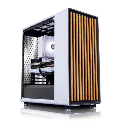 North white Gaming PC (Core i5-12400F, 16GB DDR4, RTX 4060 8GB GPU, 1TB M.2 NVMe, 650W PSU)