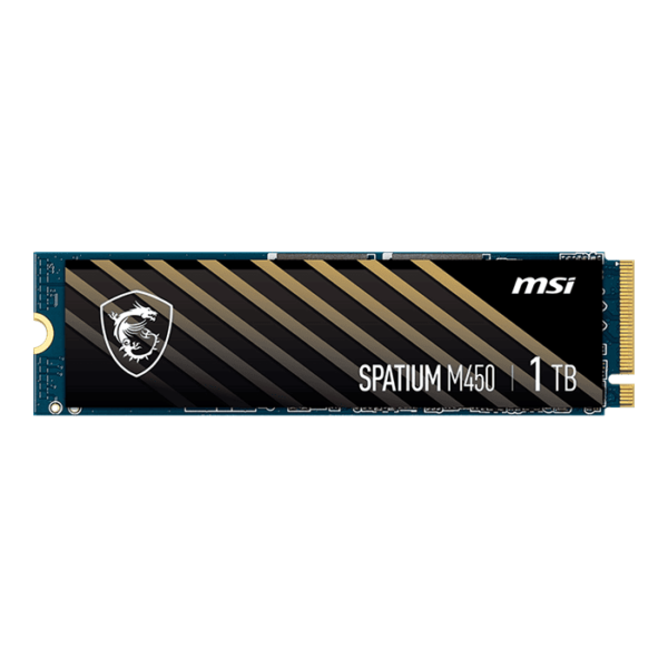MSI Spatium M450 PCIe 4.0 NVMe M.2 1TB SSD | S78-440L980-P83 - Image 2