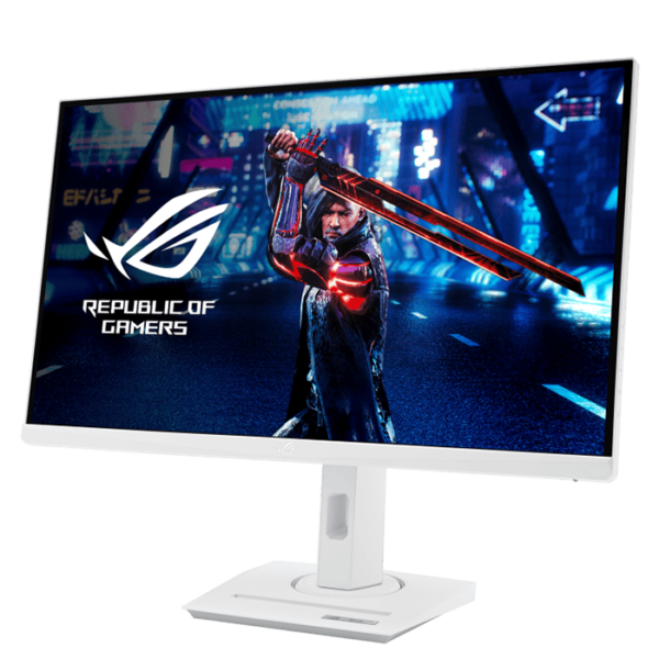 Asus ROG Strix XG27ACS-W USB Type-C Gaming Monitor, 27" WQHD Fast IPS Display, 180Hz Refresh Rate, 1ms (GtG) Response Time, NVIDIA G-Sync & AMD FreeSync Technology, White | 90LM09Q2-B011A0 - Image 2