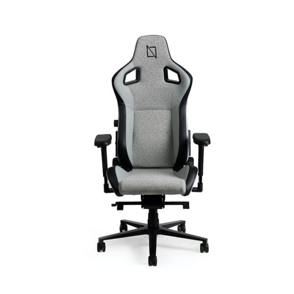 Navodesk APEX PRO Ultraweave Gaming Chair with Magnetic 4D Swappable Armrests,Memory Foam Lumbar Pillow,Magnetic Headrest, Grey | APEX-PRO-UG