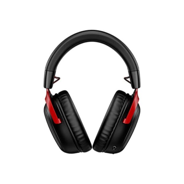 HyperX Cloud III Wireless Gaming Headphones, 53mm Dynamic with Neodymium Magnets, Memory Foam & Premium Leatherette Ear Cushion, 2.4 GHz Wireless Type, Detachable Microphone, Black | 77Z46AA - Image 3