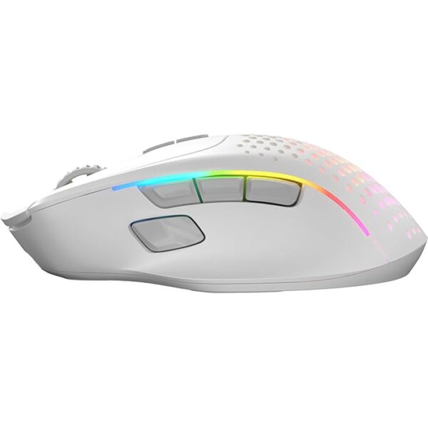 Glorious Model I 2 Wireless Gaming Mouse, Glorious BAMF 2.0 Optical Sensor, 26000 DPI Resolution, 1ms (1000Hz) with Motion Sync, 2m Ascended Cable, 650 IPS Max Speed, Matte White | GLO-MS-IWV2-MW - Image 3