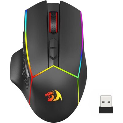 Redragon AXE PRO M814RGB 3 modes connections gaming mouse
