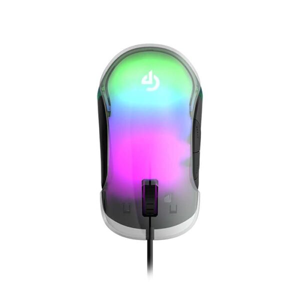 Porodo PDX315 Wired 8D Crystal Shell Gaming Mouse With Eight Programmable Buttons And High Speed For Computer 1.5M - Multi Color | PDX315 - Image 2