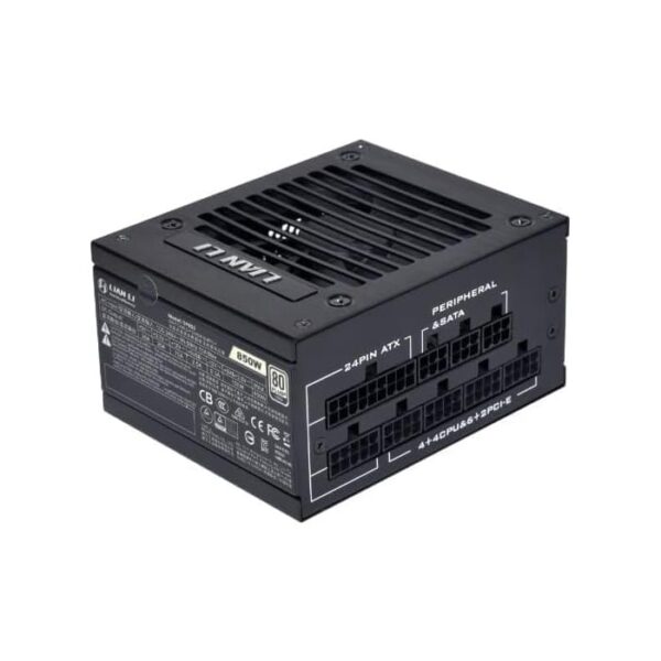 Lian Li SP850 850W 80 Plus Gold Modular SFX Power Supply - Black | SP850 BLACK - Image 2