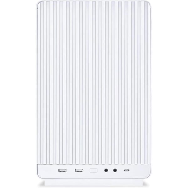 Lian Li A3-mATX Computer Case, 26.3L Micro Form Factor Chassis, Up to 360mm Radiator & 10x 120mm Fan Support, Supports ATX/SFX/SFX-L, Steel Mesh Side & Top Panels, White | G99.A3W-WD.00 - Image 2