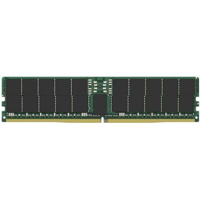 Kingston KSM48R40BD4TMM-64HMR 64GB DDR5 ECC Desktop Memory, 4800MT/s Memory Speed, CL40 Latency, 1.1 Voltage, 288-Pin, RoHS Compliant, Halogen-Free | KSM48R40BD4TMM-64HMR