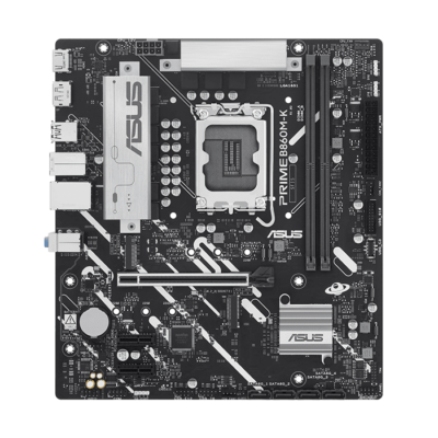 ASUS PRIME B860M-K LGA 1851 DDR5 Micro-ATX Motherboard, Black | 90MB1JT0-M0EAY0