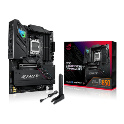 ASUS ROG STRIX B850-F GAMING WiFi AM5 DDR5 ATX Motherboard – Black | 90MB1J70-M0EAY0